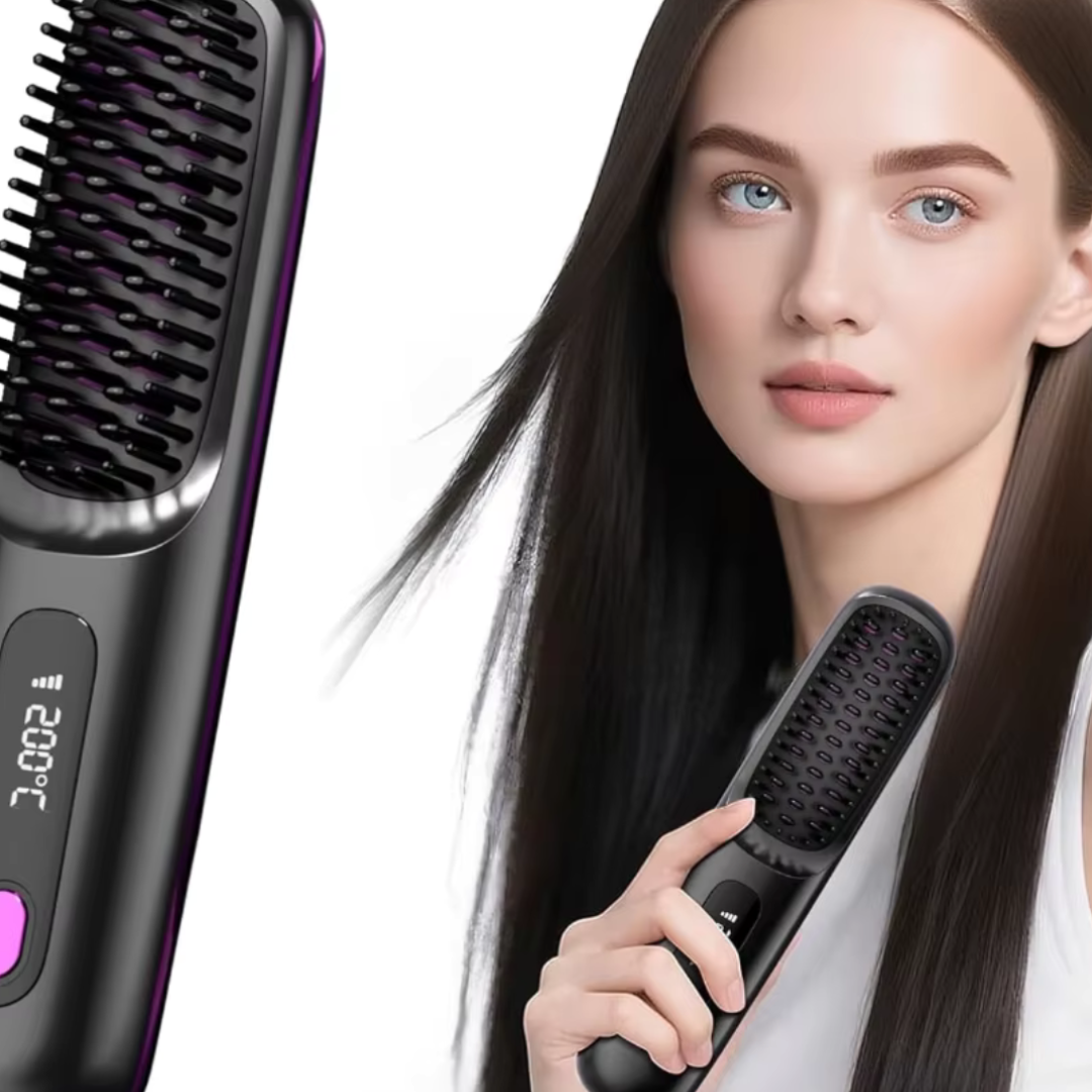 Wiederaufladbare Ionen -Glättungsbürste