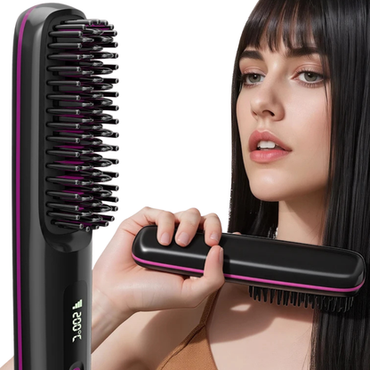 Wiederaufladbare Ionen - Glättungsbürste